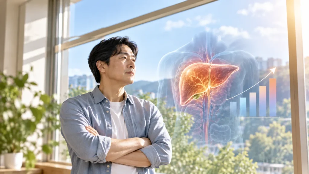 건강검진 간수치가 작년보다 높아졌다면?