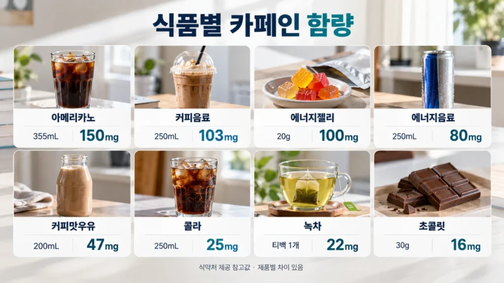 caffeine-content-food-comparison