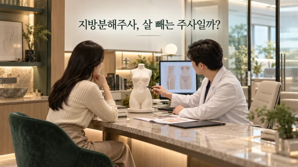 지방분해주사는 살 빼는 주사일까? 체중감량과 다른 점