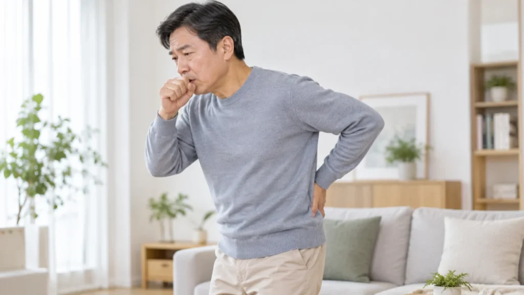기침하거나 재채기할 때 허리가 아픈 이유는? 요통이 심해질 때 확인할 증상