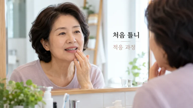 틀니를 처음 끼면 왜 아플까? 적응 기간과 조정이 필요한 경우