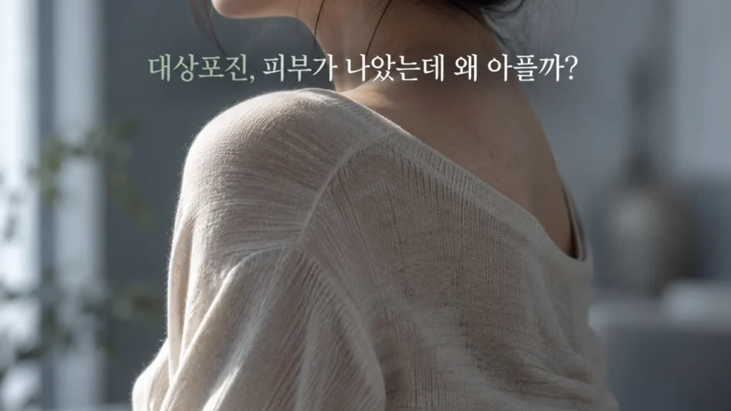 대상포진 통증은 언제까지 갈까? 피부가 나은 뒤에도 아픈 이유